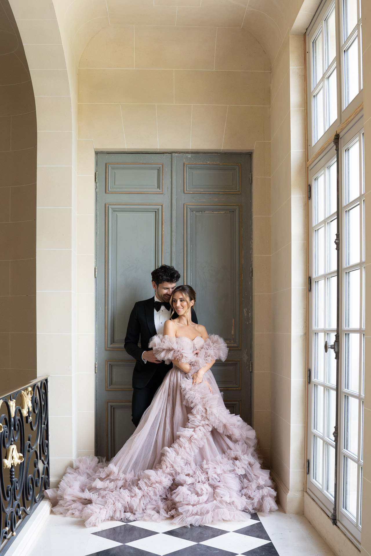 mariés au Chateau de Nainville à Paris