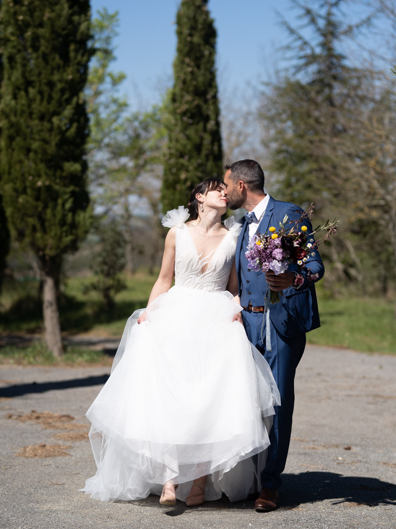 photographe pro mariage baiser campagne 13